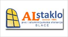 AL STAKLO PVC STOLARIJA BLACE